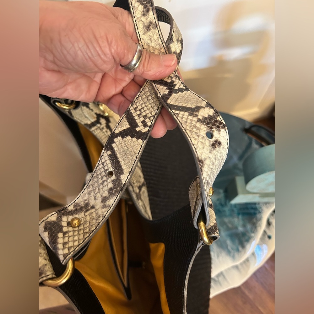 Brahmin Pablo Island Python Bag - image 10